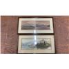 Image 5 : Alfred De Breanski "Moonlight in the Village" Exact Match, Mutual Art & 2 Watercolors