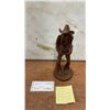 Image 1 : A Wetherbee Jr. '86 Red Mill Mfg. Hand-Crafted USA Cowboy Figurine