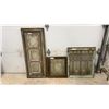 Image 1 : Three Stained Glass Panels: One Tall 48 x 19, One Square19-1/2 x 22, One Rectangular 31 x 25-1/2