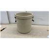 Image 4 : Medalta Potteries Ltd. 5 Gallon Imperial Stoneware Crock with Wire Bail Handles, Circa 1920s-1940s