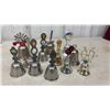 Image 2 : Collection of Assorted Souvenir Bells, Metal, Various Themes and Destinations