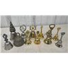 Image 3 : Collection of Assorted Souvenir Bells, Metal, Various Themes and Destinations