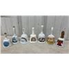 Image 3 : Collection of Assorted Decorative Porcelain, Ceramic, and Crystal Bells