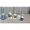 Image 2 : Collection of Assorted Ceramic and Porcelain Decorative Souvenir Bells