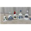 Image 3 : Collection of Assorted Ceramic and Porcelain Decorative Souvenir Bells