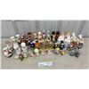 Image 1 : Large Collection of Novelty Salt and Pepper Shakers, Chefs, Figures, and More