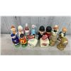 Image 3 : Large Collection of Novelty Salt and Pepper Shakers, Chefs, Figures, and More