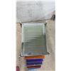 Image 3 : 9-Drawer Rolling Storage Cart with Chrome Frame