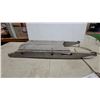 Image 2 : Antique Wooden Pull Sled with Rope Handle 32" Long