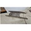Image 4 : Antique Wooden Pull Sled with Rope Handle 32" Long