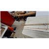 Image 4 : Vintage Bamboo Fishing Rod, Fiberglass Casting Rod with Reel and Wooden Paddle