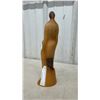 Image 4 : Leon Bronstein (1951) Signed, Original Mid1980's Wood Carving- 13" Tall