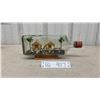 Image 1 : Tourist Art/Folk Art Whimsy Diorama in a Bottle -11.5" Long