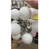 Image 7 : Mid Century Modern Atomic Sputnik Ceiling Light Fixture, Working Condition Needs Bulbs