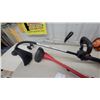 Image 3 : Ryobi RY3000ES Gas String Trimmer, Echo Gas String Trimmer, and Red Electric Trimmer