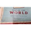 Image 7 : Vintage Neilson's Jersey Milk Chocolate Advertising World Map on Wooden Frame, Circa 1950s 52 x 40"