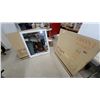 Image 1 : 2xForemost C8170A-050 White Framed Decorative Wall Mirror 35 x 39"