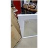 Image 3 : 2x White-Framed Wall Mirror, Model C8170A-050 35 x 39"