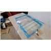 Image 3 : Foldable Multi-Tiered Blue Tubular Metal Clothes Drying Rack