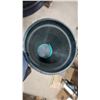 Image 4 : Algreen Dark Green Rain Barrel with Simulated Wood Grain, Black Lid, Spigot and Diverter Kit