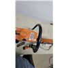 Image 5 : Stihl TS 400 Gasoline-Powered Cut-Off Concrete Saw with Cutting Blade Has Compression