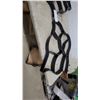 Image 4 : Pair of Black Plastic DIY Garden Path Maker Molds for Concrete Stepping Stones