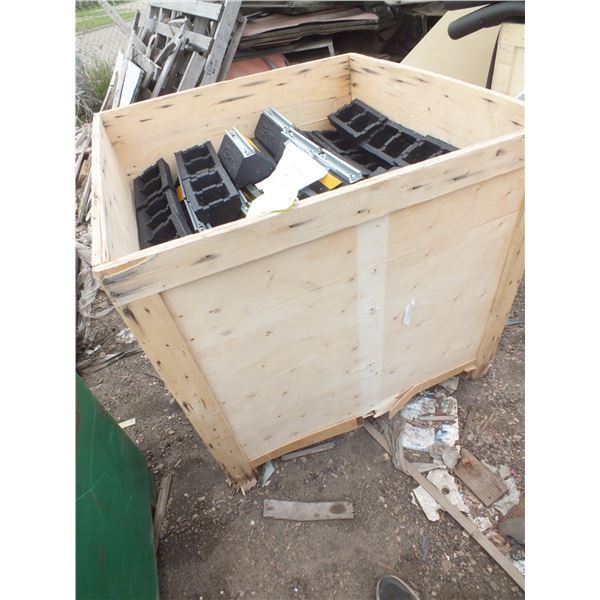 Crate Of Sleeper Blocks / Wheel Chocks