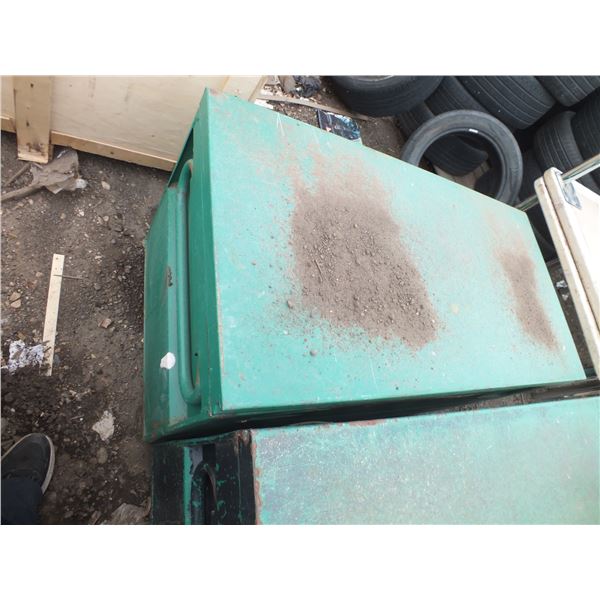Green Metal Job Box
