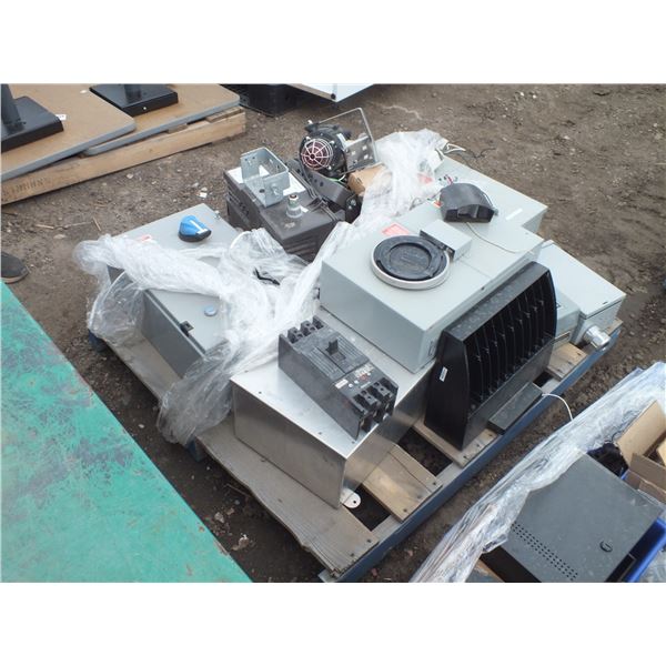 Pallet Of Electrical Boxes