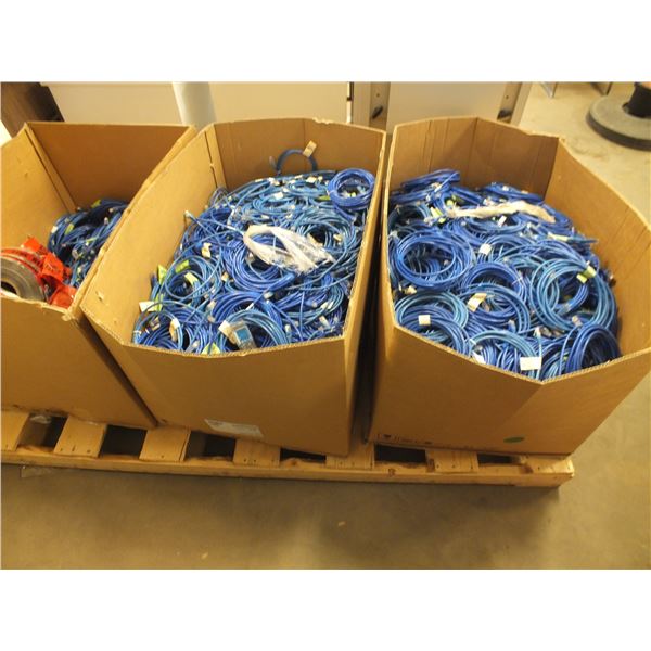 3 Large Boxes Of Ethernet Cable