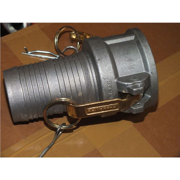 1 Box Of 6 2" Aluminum Straight Camlocks