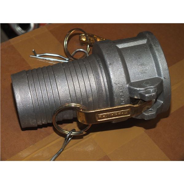 1 Box Of 6 2" Aluminum Straight Camlocks