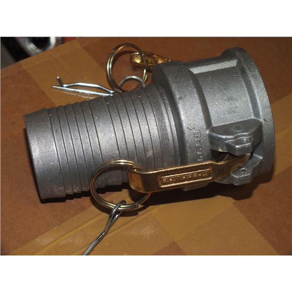 1 Box Of 6 2" Aluminum Straight Camlocks
