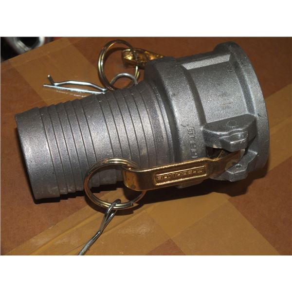 1 Box Of 6 2" Aluminum Straight Camlocks