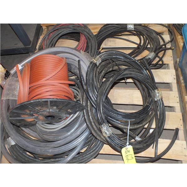 Pallet Of Air Hose & Assorted Hoses