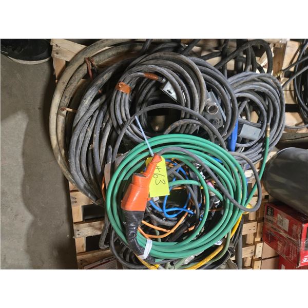 Pallet Of Electrical Cable & Air Hose
