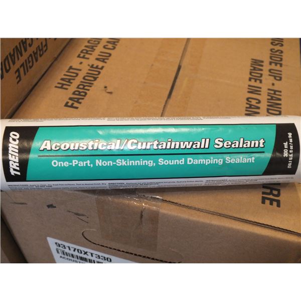 1 Case Of 30 Tremco Acoustical Curtainwall Sealant