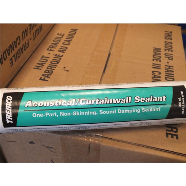 1 Case Of 30 Tremco Acoustical Curtainwall Sealant