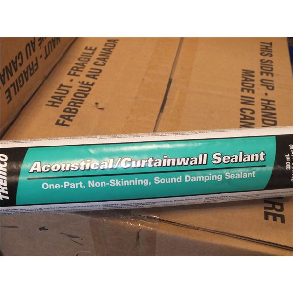 1 Case Of 30 Tremco Acoustical Curtainwall Sealant