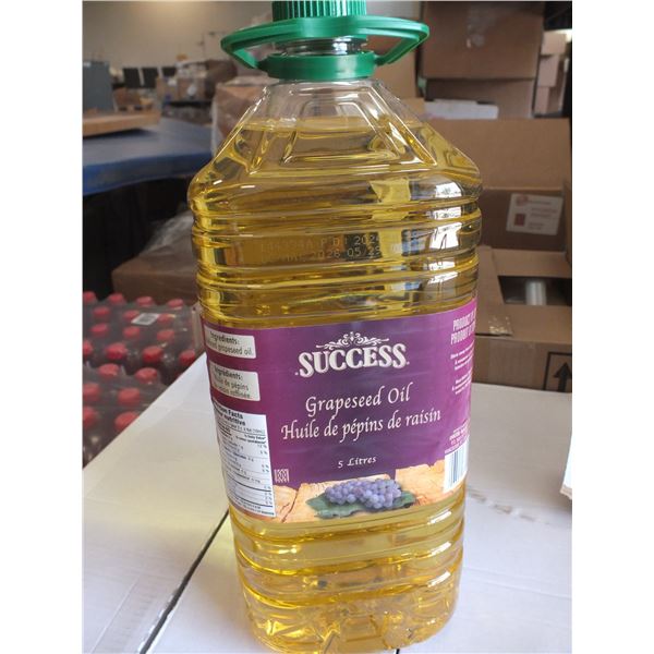 5 Liter Jug Of Grapeseed Oil