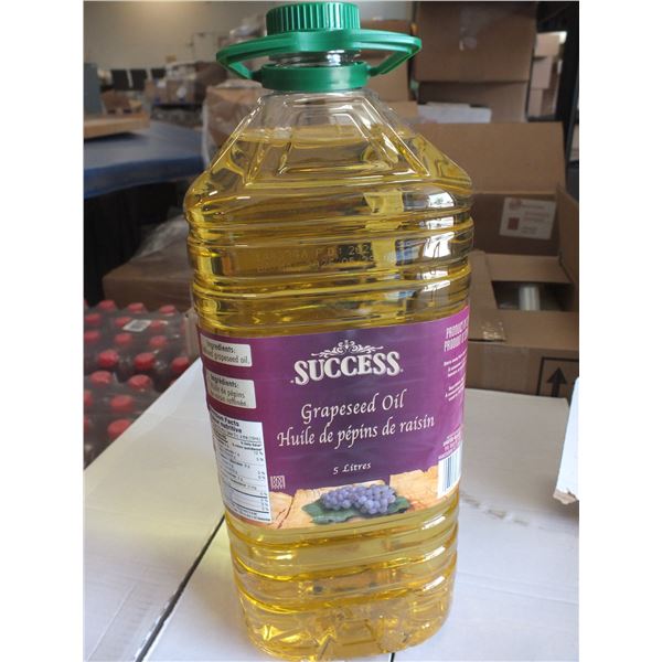 5 Liter Jug Of Grapeseed Oil