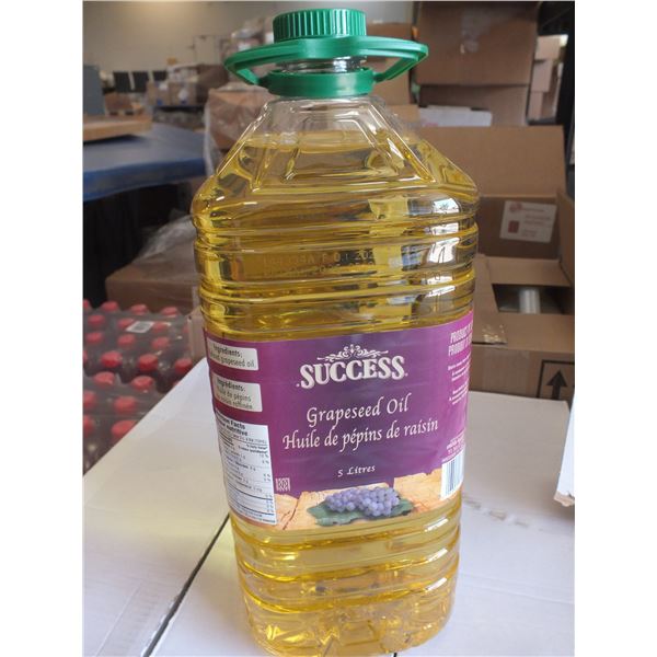 5 Liter Jug Of Grapeseed Oil