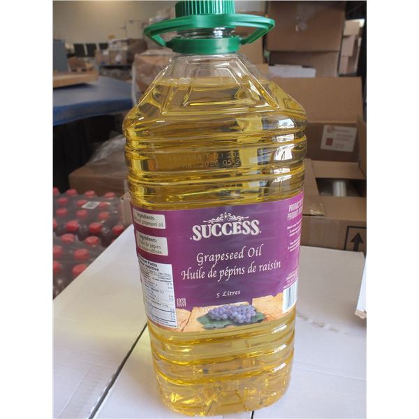5 Liter Jug Of Grapeseed Oil
