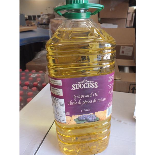 5 Liter Jug Of Grapeseed Oil
