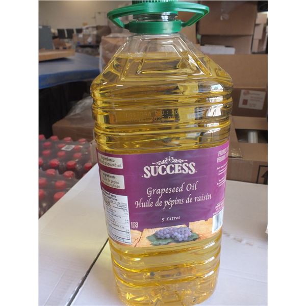 5 Liter Jug Of Grapeseed Oil