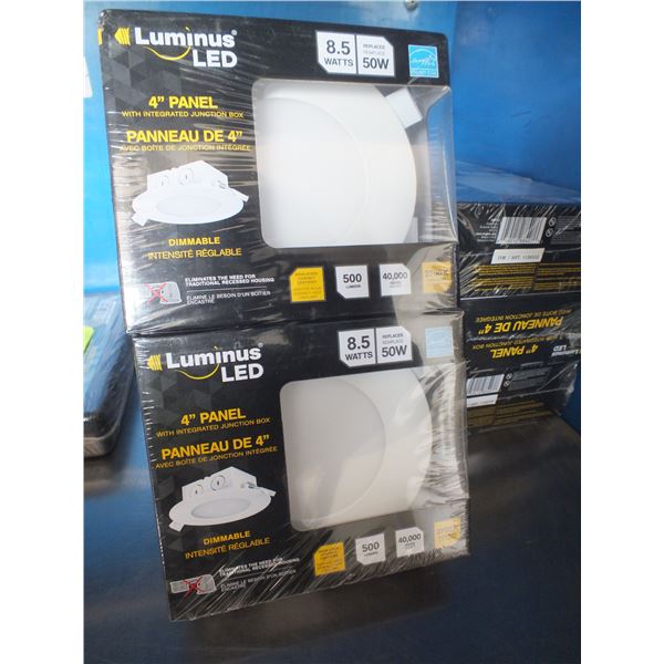 12 4" Panel Lights