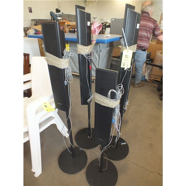 4 Sony Speakers