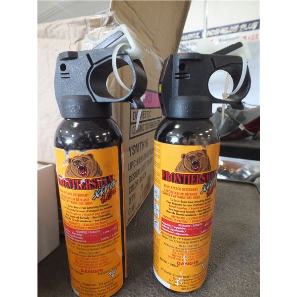 Two Cans Of Frontiersmen Bear Spray