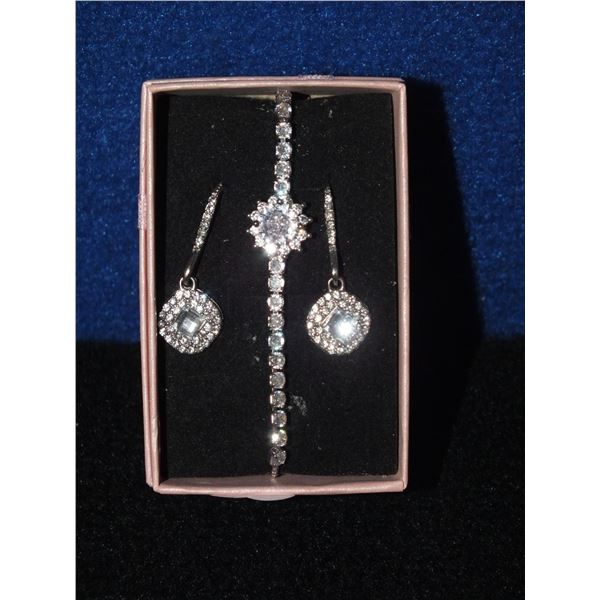 Slip Bracelet W/ Cubic Zirconia