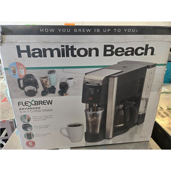 Hamilton Beach Flex Brew 5 In 1 Coffee Maker